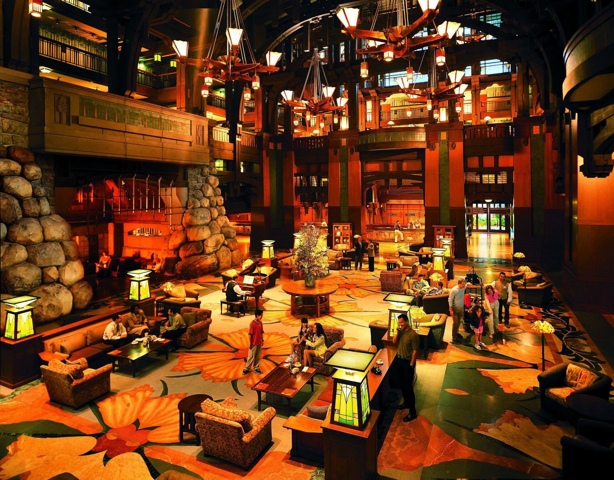אנהיים Disney'S Grand Californian מראה פנימי תמונה